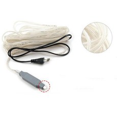 외부 보일러배관 수도관 동파방지 자동열선3m 세탁기 동계용 한파 전열선