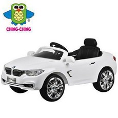 寶馬BMW原廠授權6GT 親親兒童電動車RT-2164 雙驅手動/遙控, 純潔白, 1個