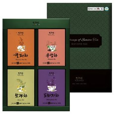 DAYE TEA 茶禮 我們的茶 4種禮盒, 木瓜茶 5入 + 橘皮茶 5入 + 桔梗茶 5入 + 牛蒡茶 5入, 1套