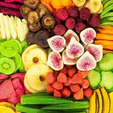 果蔬脆 果蔬片 秋葵 香菇 草莓 辦公零食#果蔬脆混合綜合果蔬片混合蔬菜干零食果蔬干秋葵 零食, 1個, 254克（1大桶嘗鮮）