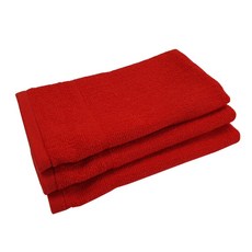 영신타올 카페용 바리스타 행주 10장, 빨강, 1개