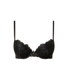 트윈셋 자수 푸시 업 브라