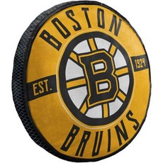노스웨스트 공식 라이선스 NHL 보스턴 브루인스 여행용 구름 베개, 팀 색상