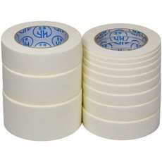 銘烋 美紋紙膠帶 美術繪畫噴塗遮蔽分色用, 1個, 6釐米寬 50米長 2卷