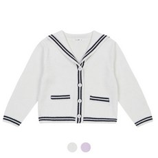 매장정품 [탑텐키즈][탑텐키즈] 여아 세일러 카라 가디건_MKD1EC2101 244516