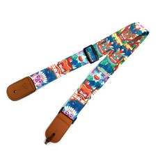 우쿨렐레 전용 컬러 스트랩 우쿠렐레 어깨끈 4종 색상 멜빵, 1개