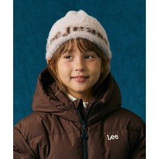 LEE 키즈 헤어리 퍼 비니 핑크 LK2504BN02PI