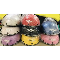 快速出貨 加厚 素色半罩安全帽 - 西瓜帽/西瓜皮, 黃色