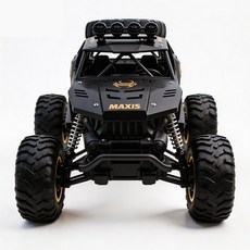 Starwayer RC카 4WD 1:12 몬스터 트럭 2.4G 원격 제어 자동차 오프로드 제어 트럭 선물, 블랙