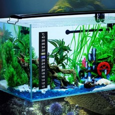 어썸만물상 스티커 어항 온도계 어항수온온도계