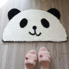 코코샵 고양이 욕실 발매트 미끄럼방지 주방 현관 매트, 판다