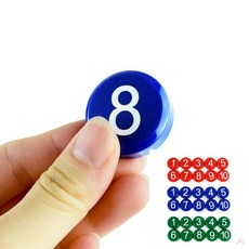 숫자 자석 1 10 숫자자석교구, 파랑, 1개