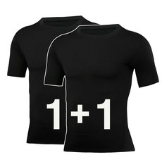 디유 프로컴뱃 컴프레션 짐웨어 헬스티셔츠 머슬핏 반팔 프로티 1+1