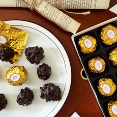 아트박스/상상앤드 화이트데이 수제 초콜릿 만들기 세트_골든너티볼