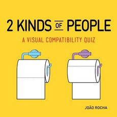 (영문도서) 2 Kinds of People: A Visual Compatibility Quiz Paperback, Workman Publishing, English, 9780761189497