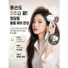 초고속 음이온 초경량 헤어 드라이기 에어 스타일러 폭력 터빈 선풍기 국산 헤어 드라이기추천1위, 삼림그린1000W, 1600W