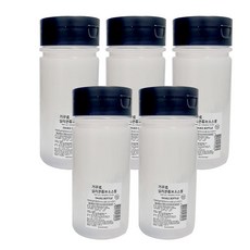 국산 흐르지않는 거꾸로 실리콘 소스통, 5개, 400ml