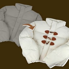 CDRW 떡볶이 코트 단추 5쌍 재봉용 소품, 브라운