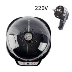 원두 커피 로스터 로스팅 콩 볶음기 볶는 기계 머신 가정용 카페 커피숍 휴게소 매장용, 온도계 커버 블랙 220v, 온도계 커버 블랙 220v