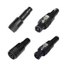 캐논-스피콘 변환젠더 마이크 음향기기 케이블 XLR 케이블 기능성 어답터 사운드킹, 2.캐논(암)-스피콘(수), 1개