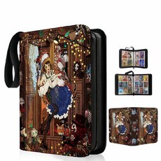 閃魂第五人格卡片收藏冊 遊戲週邊 卡牌卡冊 九宮格皮質 豪華 收納 園丁, 單獨內頁（只發卡頁）,四宮格50透明頁