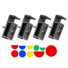 옷장 클로징 보드 클립 목공 고정 클램프 목재 마킹 고정장치 15 20mm, Black