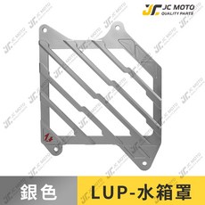 LUP 水箱罩 鋁合金 水箱護網 DRG2 曼巴 FIDDLE LV67, 【銀色】單水箱罩,JETSL／SL+／SUPER C