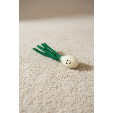 MAISON BLANC 貓薄荷玩具 可愛蔥造型 貓咪互動玩具 安全無毒, 綠色, 1個