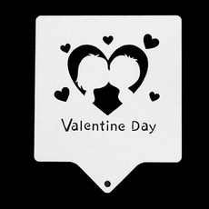 베이킹 영문 스텐실도안 빌렌타인데이 net*2919eX