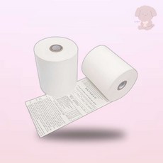 곰돌이네상점 감열지 할부약관 79mmx70m 2개입 라벨프린터