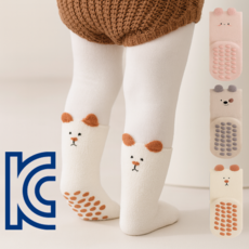 BIC 여행용 기모 어린이집 유아 미끄럼방지 양말 3족세트 *0~5세*