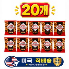 Dot's 닷츠 홈스타일 프레첼 오리지널 맛 1회용 미니 사이즈, 28g, 20개