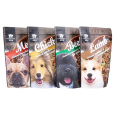 毛食嗑MAODINERS 凍乾鮮食 20g 旅行包 寵物鮮食 狗狗鮮食 犬用鮮食 加水還原鮮食, 1個, 牛