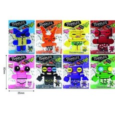 퍼니어글리몬스터 미니블럭 8종 랜덤1개 단체선물.어린이집선물, 1개