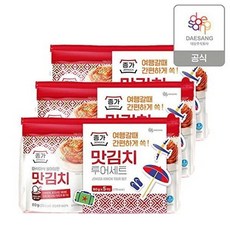 종가 투어 맛김치 400g, 3개, 400kg