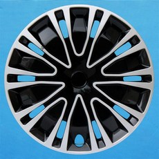 휠커버 휠캡 커버 세트 15인치 튜닝 16인치, 13인치 AK 실버블랙, 1개