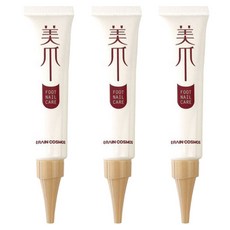 브레인코스모스 비즈메 풋 네일 케어, 3개, 15g