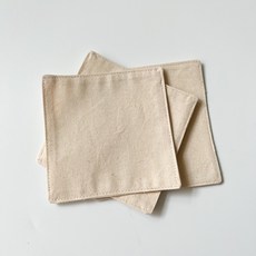 소소수 광목 패브릭 티코스터 천아트 반제품 컵받침 꾸미기