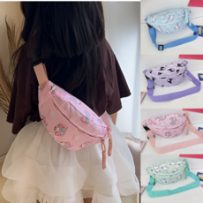 산리오 크로스백 시나모롤 힙색 쿠로미 슬링백 마이멜로디 폼폼푸린