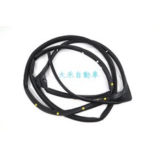 大禾自動車 副廠 氣密防水膠條 車門隔音膠條 車門氣密膠條 適用 HONDA CRV4 CRV 4代 12-17, 1個, 左後