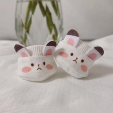 20cm 40cm 인형 아이돌 솜인형 밴딩 액세서리 캔버스화 솜인형옷 신발 솜깅이, 인형 크기별로 구매하세요, 20cm 토끼볼 신발 한 켤레