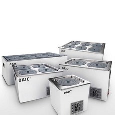 항온 수조 디지털 가열 미생물 배양 교반 2구 오일 베스, C. 4구 타이머