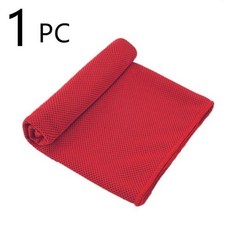 냉각 타월 즉각적인 마이크로파이버 쿨 목 랩 아이스 콜드 스포츠 피트니스 캠핑 사이클링 하이킹용, 2)1 PC-1