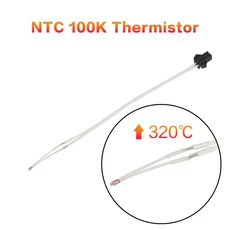 쿠쿠스토어 3DSWAY 프린터 부품 HT-NTC SM 플러그가 있는 서미스터 카트리지 센서 고온 V PT100 핫엔드 ohm, 03 HT Glass Thermistor