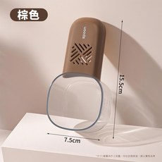 乾燥劑飼料勺 多功能寵物糧食勺 防潮除濕飼料量杯 寵物儲糧桶專用, 1個, 咖啡色