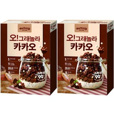 마켓오네이처 오 그래놀라 카카오 시리얼, 300g, 2개