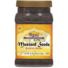 Rani 머스타드 씨앗 그라운드 파우더 스파이스 (라이 사슨) 454g PET 병 454g ~ 천연 | 글루텐 친화적 | GMO 프리 | 비건 | 인도산, 전체 씨앗 (벌크 병), 2.7 Pound (Pack of 1)