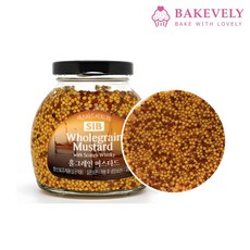 홀그레인 머스타드 280g 선인 겨자씨소스