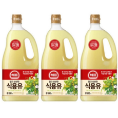사조해표 식용유 1.8L x 3병