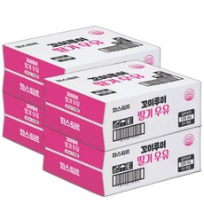 파스퇴르 꼬미루미 딸기우유 125ml 96팩, 96개